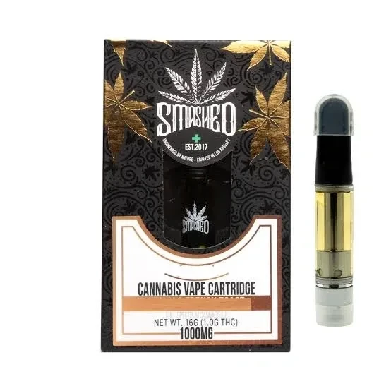 1000mg Orange Dreamsicle SATIVA Cartridge by Smashed
